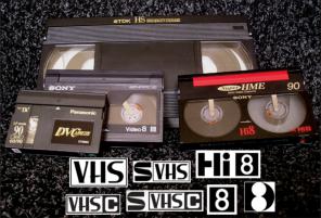 P�epis videa VHS, Video 8, Hi8, MiniDV, avi, vob, DVD, mpeg2, mpeg4, m2t